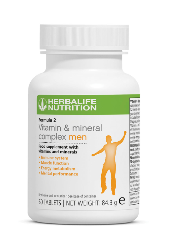 Formula 2 Vitamin & Mineral Complex - 60 tablets